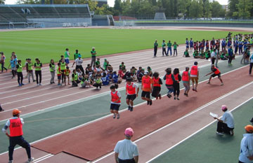 長縄跳び 長縄跳び