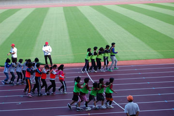 むかで競走 むかで競走