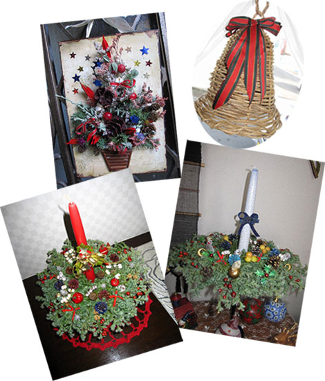 様々なクリスマス・リース 様々なクリスマス・リース