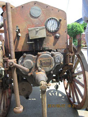 ポンプの後ろ側 ポンプの後ろ側