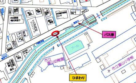 「ひまわり」案内図 「ひまわり」案内図