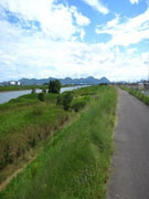 オムロン岡山 東の河川敷 オムロン岡山 東の河川敷