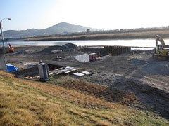 大仙樋門周辺の河川敷 大仙樋門周辺の河川敷