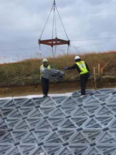 護岸ブロック設置工事 護岸ブロック設置工事