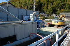 作業事務所が出来上がり 作業事務所が出来上がり