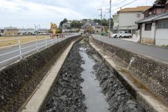ふれあい橋から西方向を望む ふれあい橋から西方向を望む