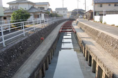 新世紀橋から南方向を望む 新世紀橋から南方向を望む