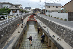 新世紀橋から南方向を望む 新世紀橋から南方向を望む