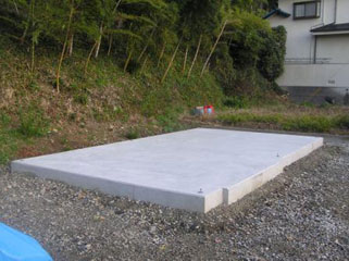 倉庫の基礎 倉庫の基礎