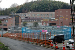 2015年12月 基礎工事を終え 2015年12月 基礎工事を終え