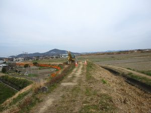 南から北方向を望む 南から北方向を望む