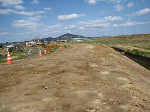 南から北方向を望む 南から北方向を望む