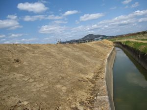 南から北方向を望む 南から北方向を望む